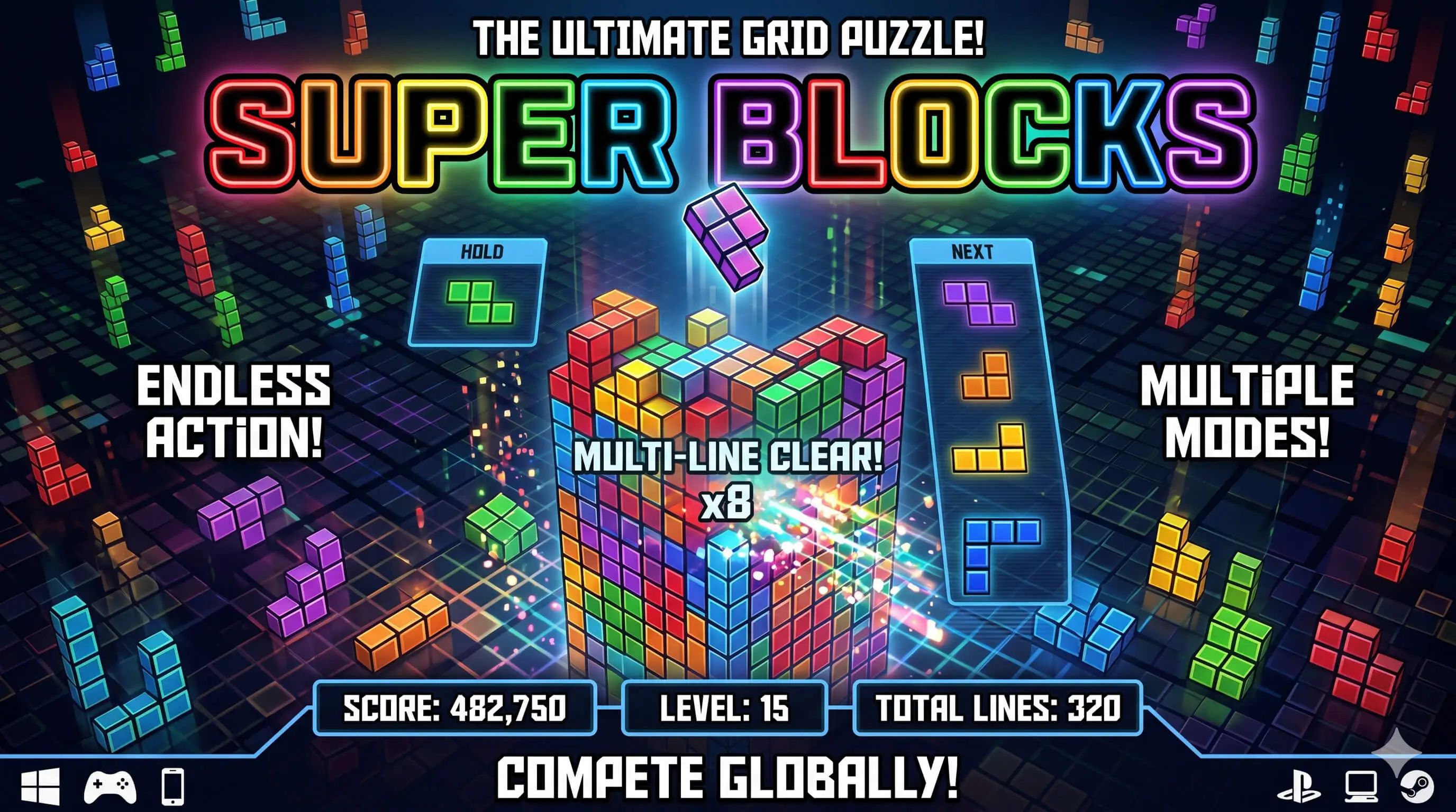 Super Blocks - HTML5 Game