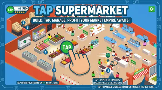 Tap Supermarket - HTML5 Game