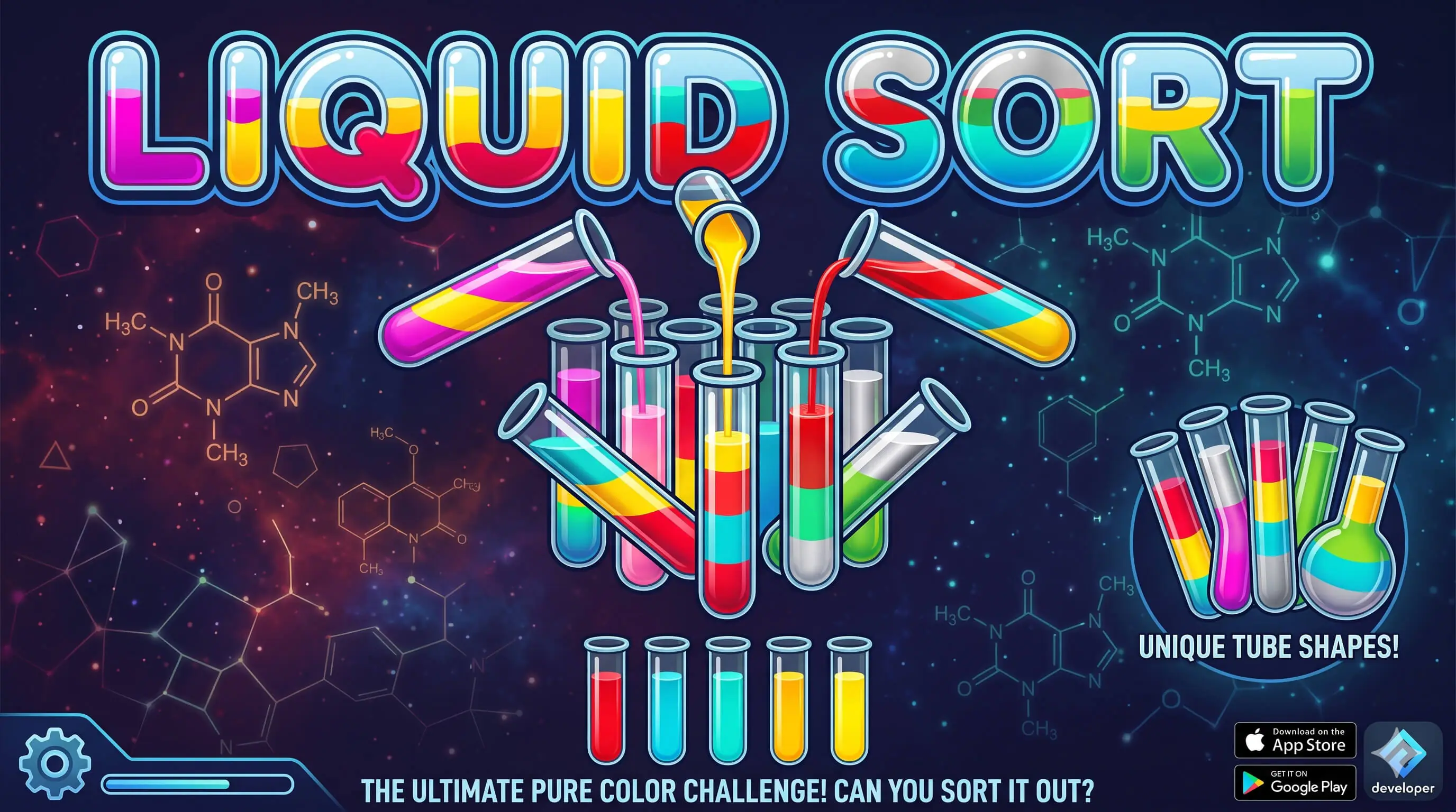 Liquid Sort - HTML5 Game