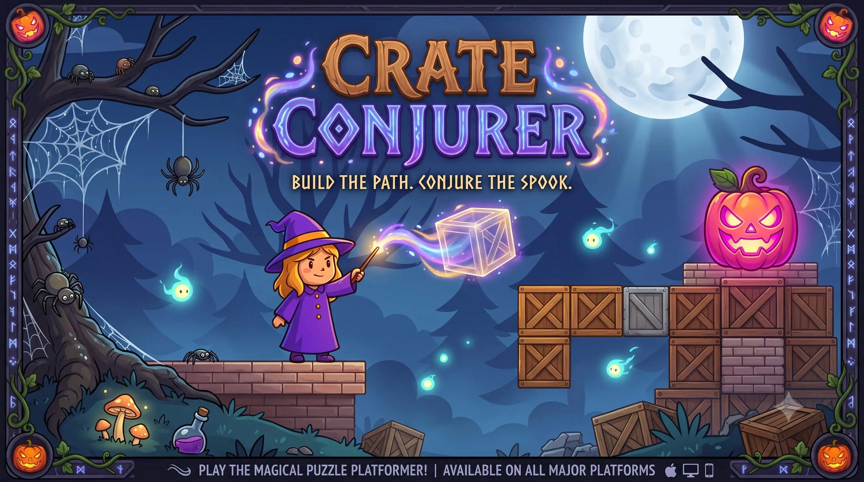Crate Conjurer - HTML5 Casual game
