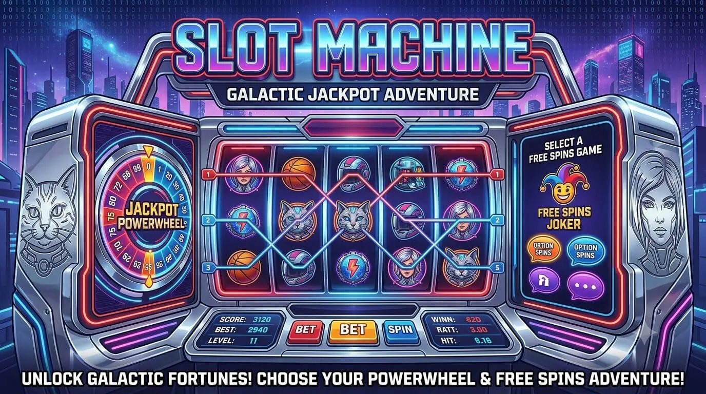Slot Machine - HTML5 Game