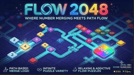 FLOW 2048 HTML5 Game