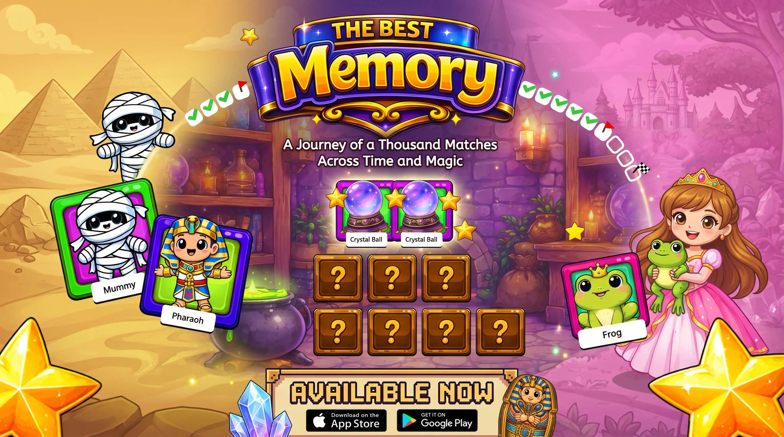 The Best Memory - Memory Game - HTML5 Game (Construct3)