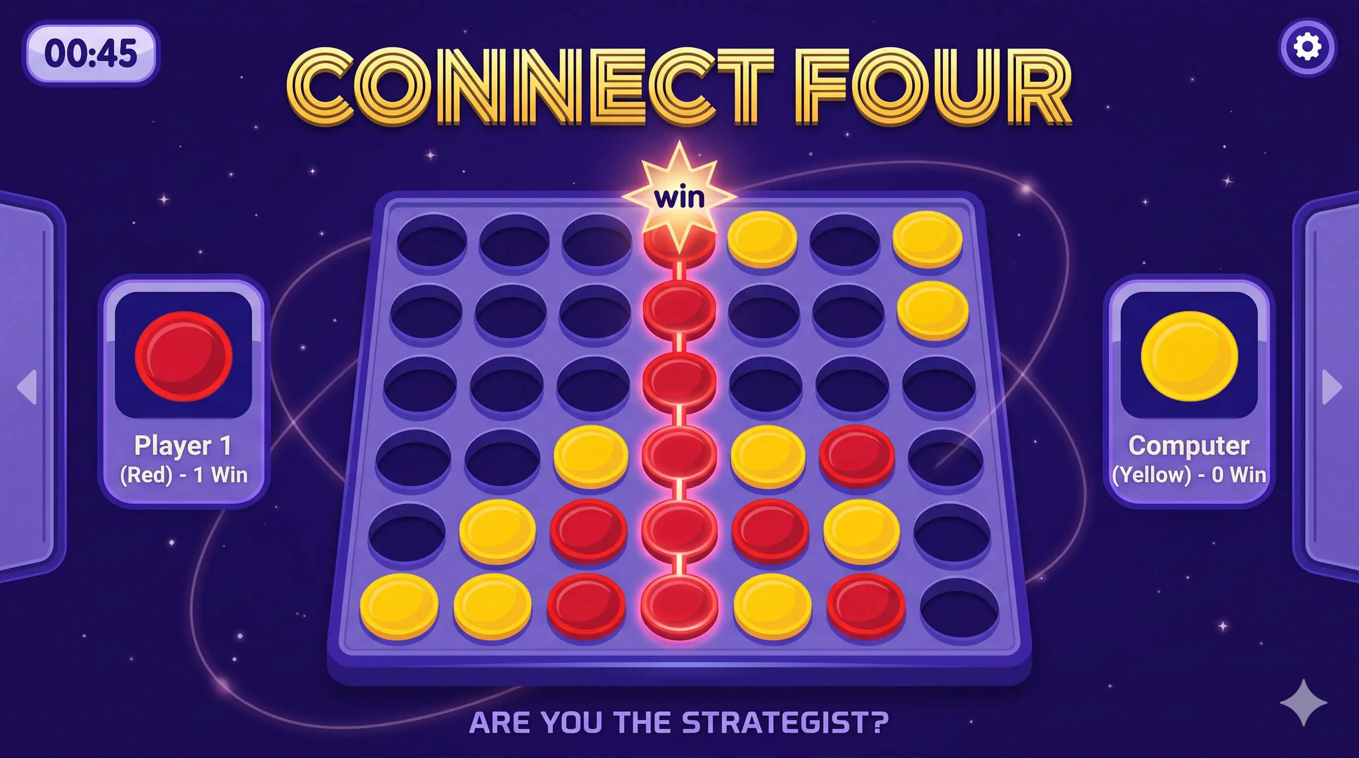 Connect Four - HTML5 Game