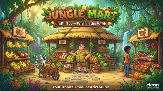 Jungle Mart - idle HTML5 Game