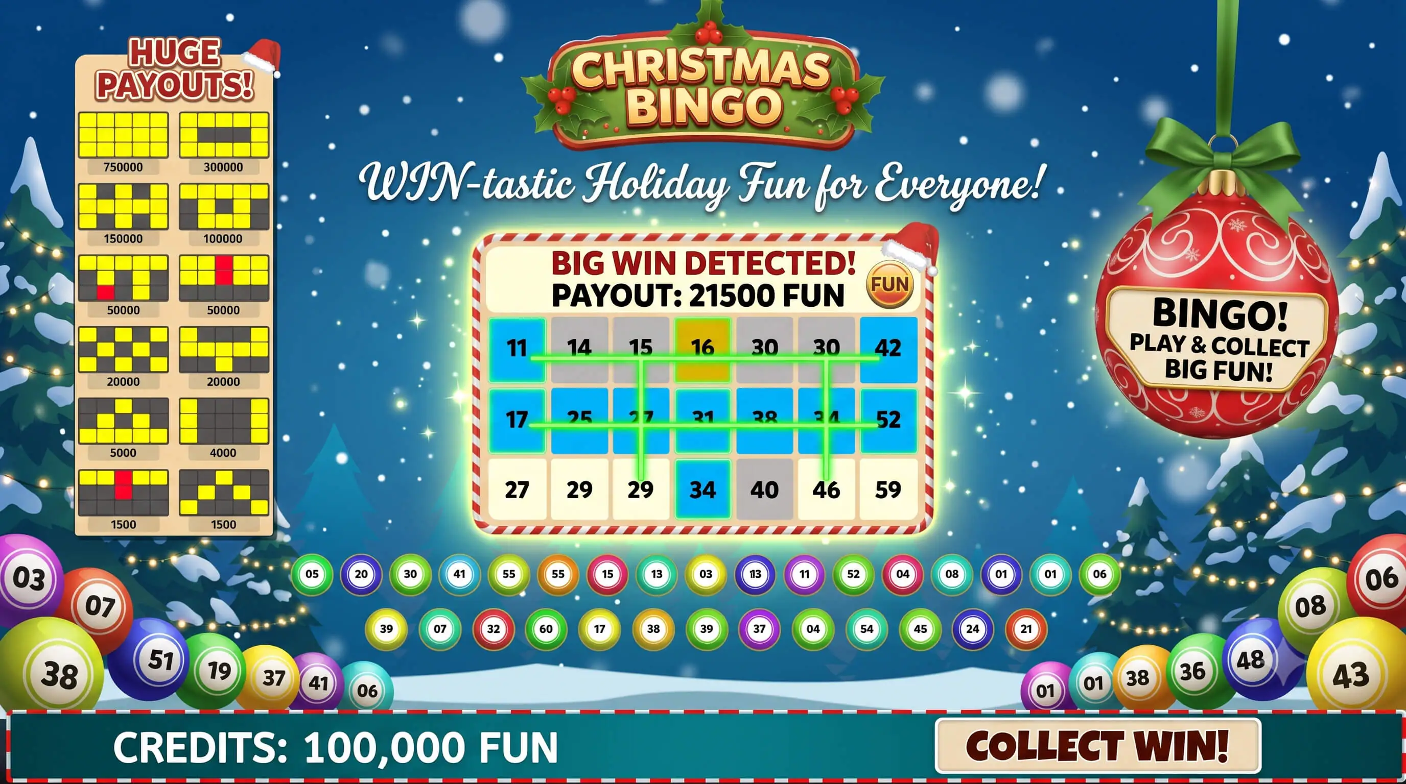 Christmas Bingo