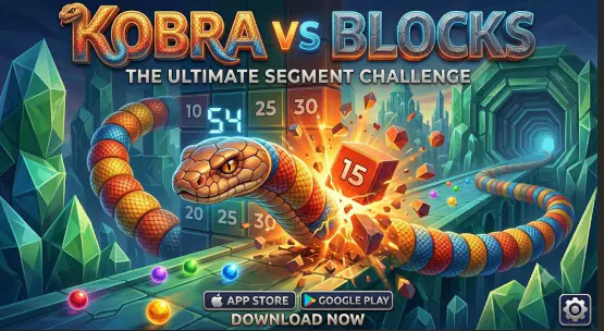 Kobra vs Blocks - HTML5 Casual game