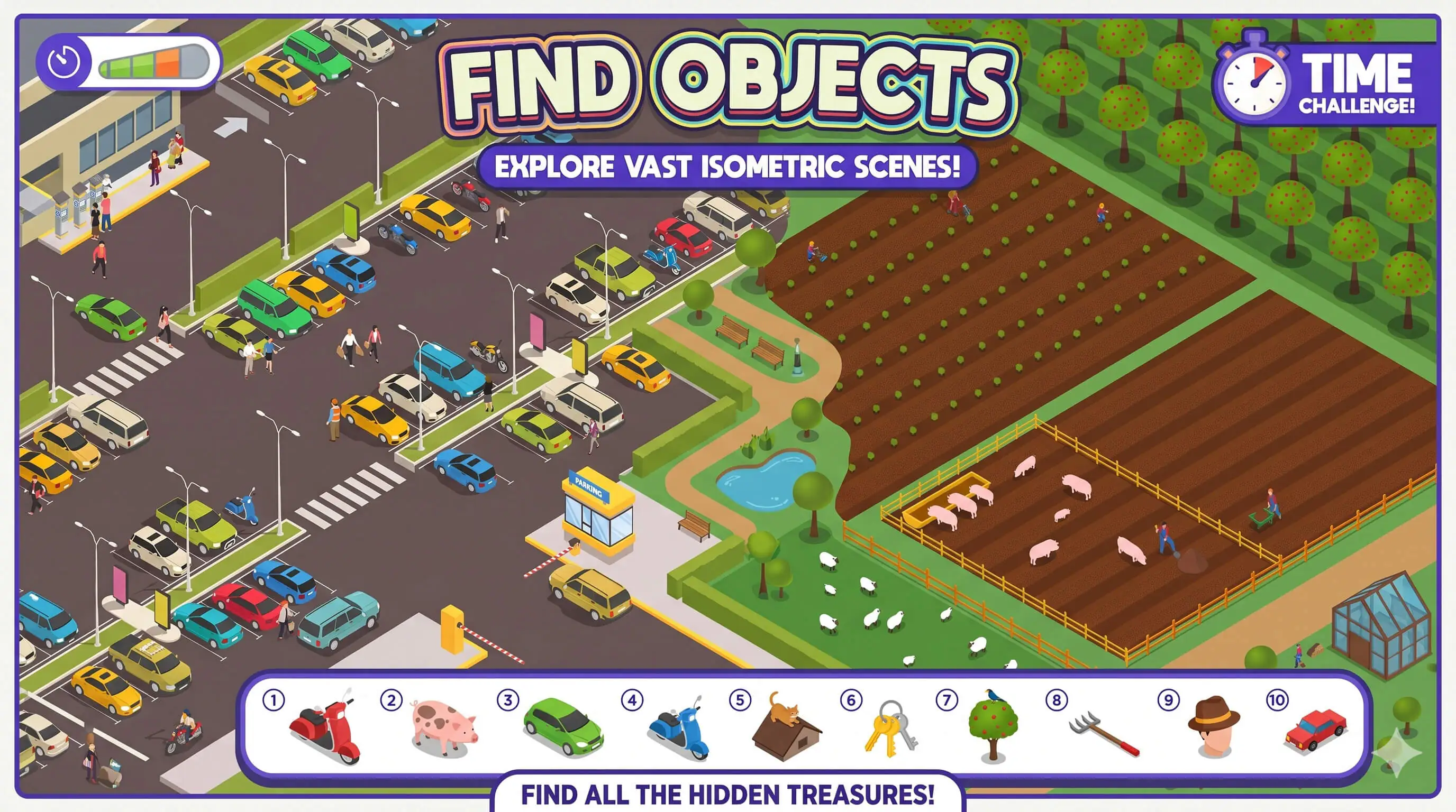 Find Objects - HTML5 Game