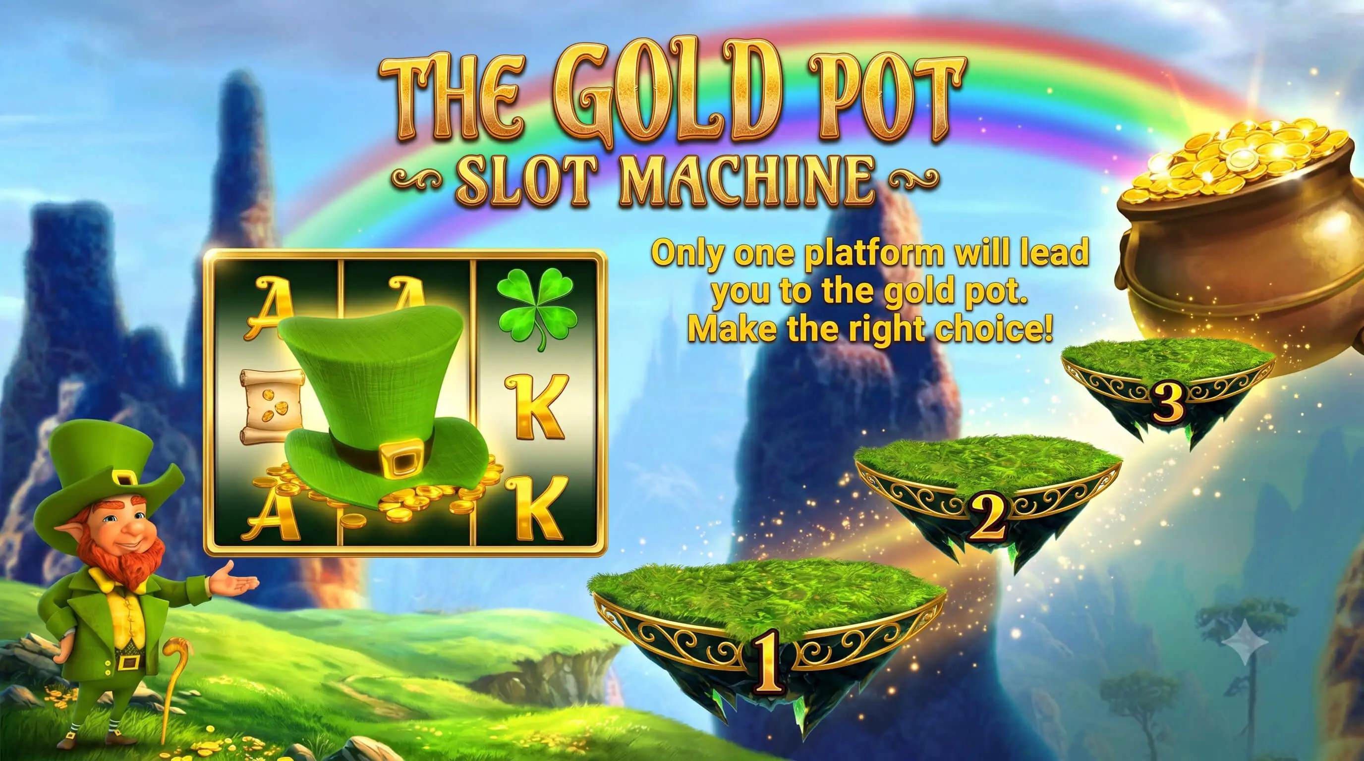 The Gold Pot Slot Machine - Premium HTML5 Casino Game